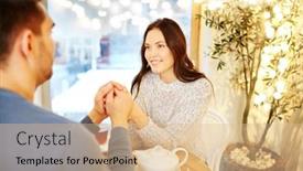  Presentation with dating - Audience pleasing PPT theme consisting of love-valentine-s-day backdrop and a lemonade colored foreground