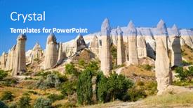  Presentation with love - Presentation design enhanced with love-valley-view-with-rock background and a teal colored foreground