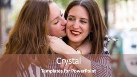  Presentation with underage drinking two teenagers having - Beautiful PPT theme featuring loveable - two lovely girls having fun backdrop and a red colored foreground