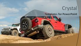  Presentation with jeep - Theme having loveland-co-usa-august-27 background and a  colored foreground