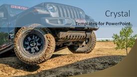  Presentation with jeep wrangler - Theme having loveland-co-usa-august-29 background and a light blue colored foreground