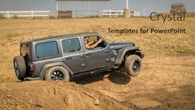  Presentation with jeep wrangler - PPT layouts consisting of loveland-co-usa-august-29 background and a coral colored foreground