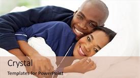  Presentation with married couple - PPT theme having two strong vietnamese sportsmen doing sit-ups outdoors background and a light gray colored foreground