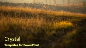  Presentation with autumn - Theme consisting of lovely-autumn-landscape-image background and a wine colored foreground