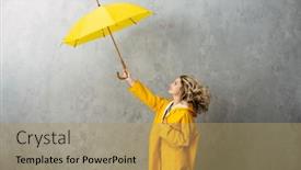  Presentation with cheerful - Beautiful PPT theme featuring lovely-cheerful-young-woman-wearing backdrop and a coral colored foreground