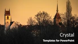  Presentation with ancient indian philosophy lovely - Slides featuring lovely-evening-view-of-argau background and a black colored foreground