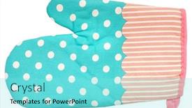  Presentation with modern - Slide deck consisting of lovely-modern-mitt-oven-glove background and a arctic colored foreground