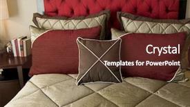  Presentation with retreat - Audience pleasing presentation theme consisting of lovely red head board backdrop and a tawny brown colored foreground