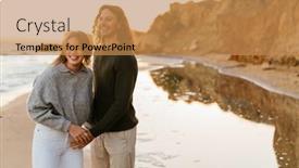  Presentation with beach rocks - 