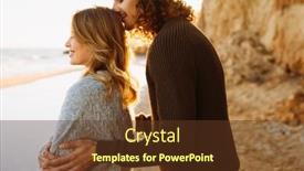  Presentation with beach rocks - 