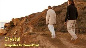  Presentation with beach rocks - 