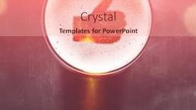  Presentation with beer foam - Cool new presentation with loving-beer-thumb-symbol backdrop and a  colored foreground