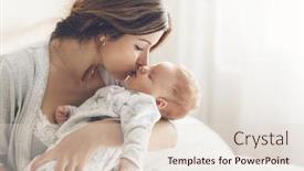  Presentation with loving mom - Amazing slide deck having sentimientos - loving mom carying of her backdrop and a lemonade colored foreground