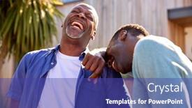  Presentation with catholic father son hoyly spirit - Theme featuring loving-senior-father-with-adult background and a  colored foreground