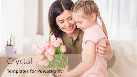  Presentation with teen girl - Theme having loving-teen-little-girl-preparing background and a lemonade colored foreground