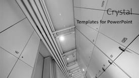  Presentation with design - Slides with low-angle-of-white-monochrome background and a light gray colored foreground