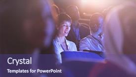  Presentation with african american business - Audience pleasing theme consisting of low angle view of asian backdrop and a violet colored foreground