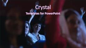  Presentation with asian - Slide deck enhanced with angle view of beautiful asian background and a wine colored foreground