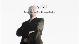  Presentation with confident - Theme with low angle view of confident background and a white colored foreground