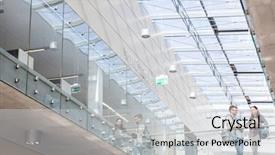  Presentation with students - Theme with low angle view of students background and a  colored foreground