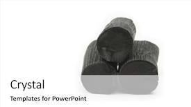  Presentation with charcoal - PPT theme having combustion emissions - hardwood charcoal isolated on white background and a white colored foreground