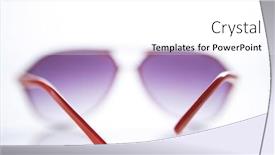  Presentation with dynamic - Presentation theme having low dynamic angle angle beautiful image of sunglasses landscape view on white background background and a white colored foreground