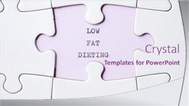  Presentation with fat low carb keto ketogenic - Amazing PPT theme having low-fat-dieting-phrase-written backdrop and a sky blue colored foreground