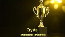  Presentation with trophy - Presentation having low key of trophy background and a wine colored foreground