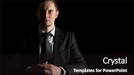  Presentation with space suit - Amazing presentation theme having low-key portrait of young backdrop and a wine colored foreground