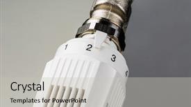  Presentation with temperature - Slides having low room temperature reduces heat background and a  colored foreground