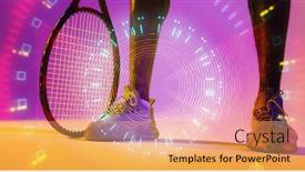  Presentation with african pattern - Presentation design featuring low-section-of-african-american background and a yellow colored foreground