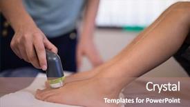  Presentation with ultrasound - Cool new presentation with low section of boy receiving backdrop and a coral colored foreground