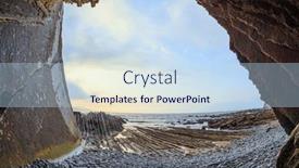  Presentation with tide - Theme featuring low-tide-in-the-atlantic background and a  colored foreground