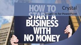  Presentation with joint venture crowdfunding money business - Amazing PPT theme having low vision - how to start a business backdrop and a teal colored foreground