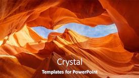  Presentation with navajo - Beautiful PPT layouts featuring lower-antelope-canyon-or-corkscrew backdrop and a tawny brown colored foreground