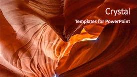  Presentation with navajo - Cool new slide deck with lower antelope canyon backdrop and a tawny brown colored foreground