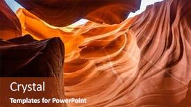  Presentation with navajo - Slide deck enhanced with lower-antelope-canyon background and a tawny brown colored foreground