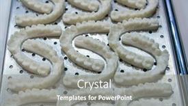  Presentation with jaw - Theme featuring lower-jaw-of-a-man background and a gray colored foreground