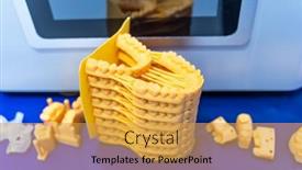  Presentation with jaw - Slide deck with lower-jaw-of-a-man background and a yellow colored foreground