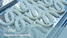  Presentation with jaw - Slides having lower-jaw-of-a-man background and a light blue colored foreground