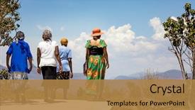  Presentation with walk - PPT layouts consisting of lowveld region of south africa background and a gold colored foreground