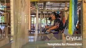  Presentation with weaving - Amazing theme having luang-prabang-january-24-2017 backdrop and a violet colored foreground