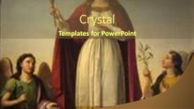  Presentation with angels - Slide deck featuring lucca-italy-june-03-saint background and a tawny brown colored foreground