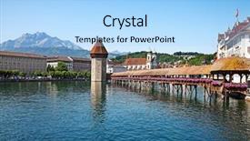  Presentation with medieval - Amazing presentation theme having lucerne lucerne switzerland - lucern - famous swiss medieval backdrop and a light blue colored foreground
