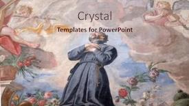  Presentation with angels - Presentation featuring lucerne-switzerland-june-24-2018 background and a soft green colored foreground