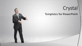  Presentation with sleepy yawning man driving car - Slide deck having lucid dream - zombi sleepy maniac businessman walking background and a light gray colored foreground