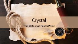  Presentation with marine life - Slides enhanced with lucking gools - marine still life spyglass compass background and a lemonade colored foreground