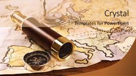  Presentation with marine life - Amazing PPT layouts having lucking gools - marine still life with world backdrop and a coral colored foreground