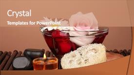  Presentation with occasion color india festival - Audience pleasing slides consisting of lufe - loofah on color background backdrop and a  colored foreground