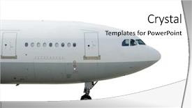  Presentation with airplane - Slides enhanced with usa arizona paria canyon vermilion cliffs north coyote buttes the wave background and a coral colored foreground